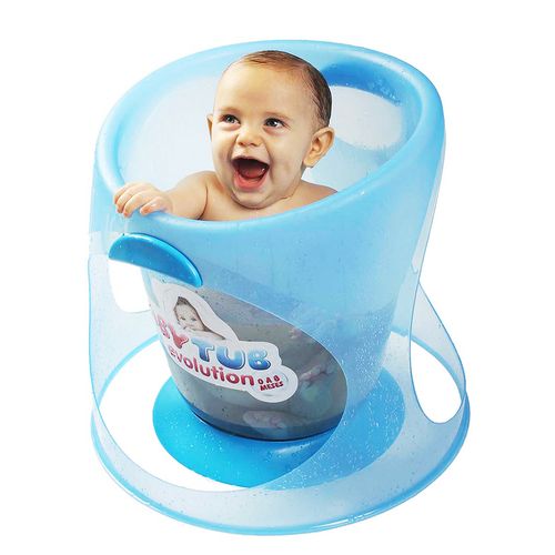 Banheira BabyTub Evolution de 0 a 8 meses - Azul