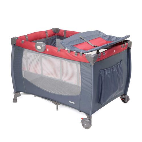 Berço Portátil Cielo da Infanti (até 15kgs) - Vermelho