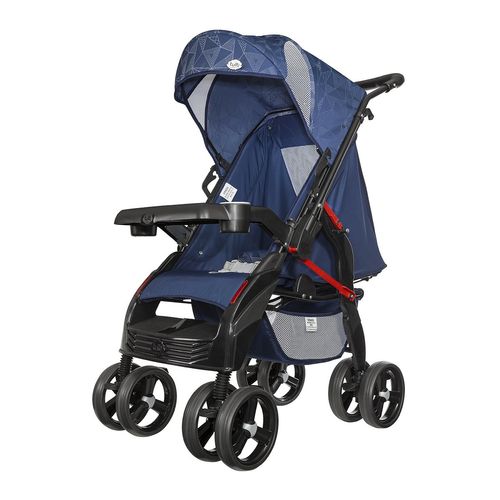 Carrinho Berço Anti-Impacto Upper da Tutti Baby - Azul