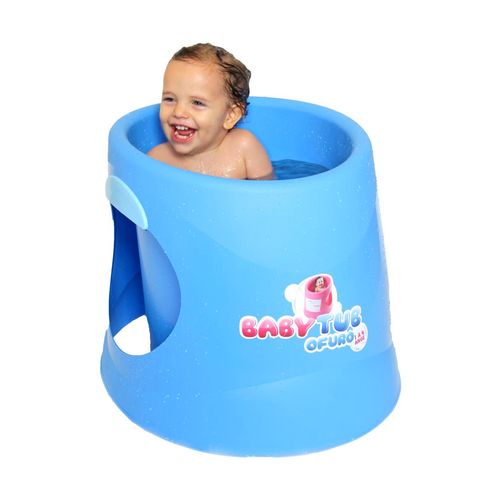 Banheira BabyTub Ofurô 1 à 6 anos Assento Ergonômico - Azul
