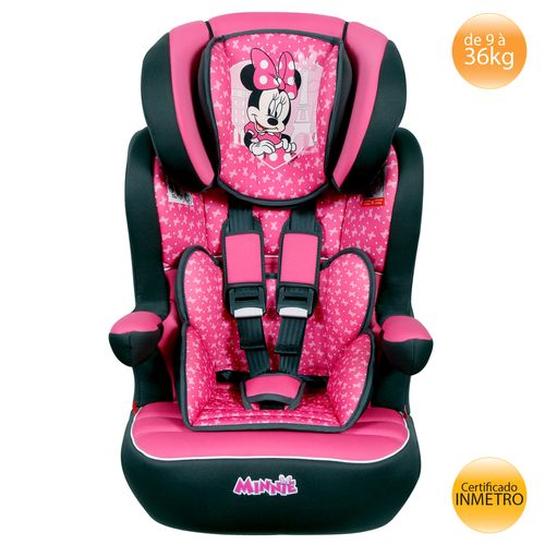 Cadeira de Carro I, II, III (36kg) I-Max Minnie - Rosa
