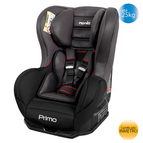 Cadeira de Carro 0, I, II (25kg) Nania Primo Luxe - Black