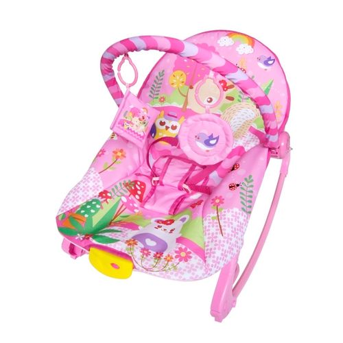 Cadeira de Descanso New Rocker Color Baby - Rosa