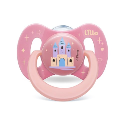 Chupeta Funny Brilha no Escuro Disney 6m+ Rosa Lillo