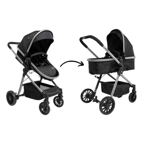 Carrinho Passeio Bebê Reversível Moisés Prestige PT Voyage