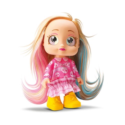 Boneca Diver Monster Olhos Brilham No Escuro Rosa Divertoys