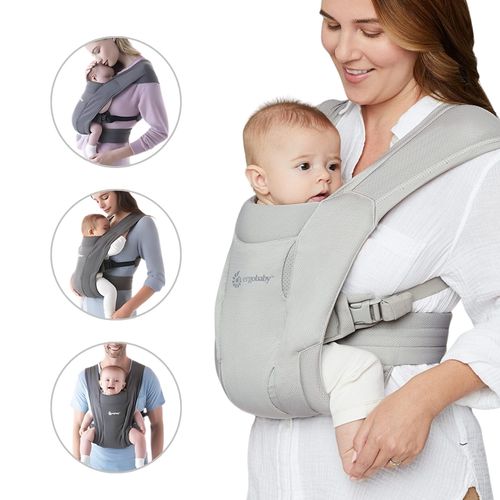 Canguru Bebê 3 Posições Ergonômico Embrace Mesh Ergobaby
