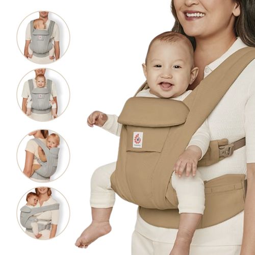 Canguru Bebê 4 Posições Ergonômico Deluxe Cotton Ergobaby