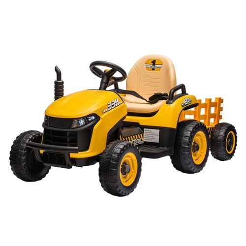 Trator Elétrico Infantil Com Controle 2 Marchas Maxi Toys
