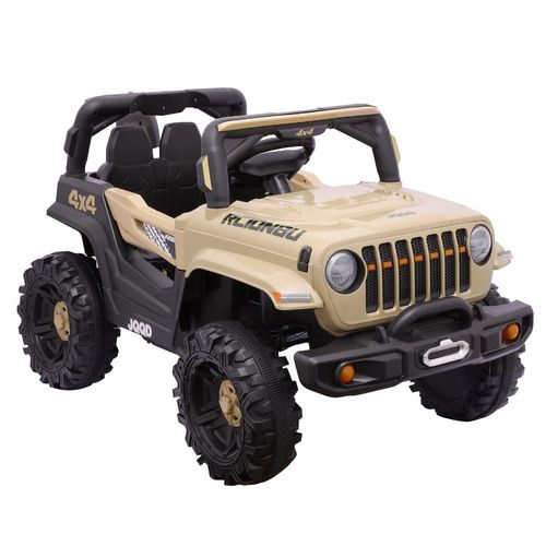 Carro Elétrico Infantil Mini Jipe Off-Road Bege Zippy Toys