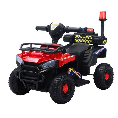 Carro Elétrico Infantil Policial 6v Frente/Ré Maxi Toys