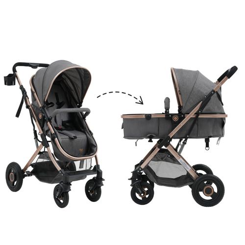 Carrinho Passeio Bebê Moisés Reversível Elysian Maxi Baby