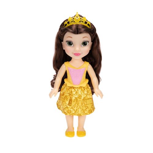 Boneca Princesa Disney Bela Articulada 33cm Tiara Multikids