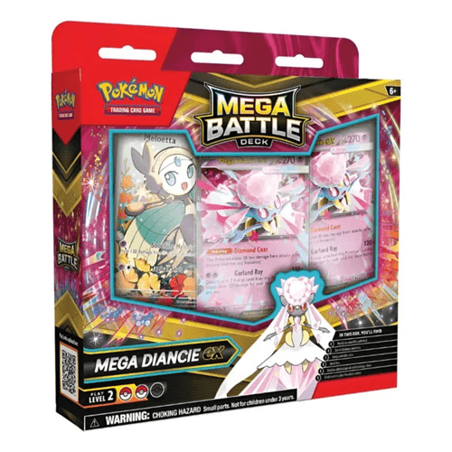 Cartas Pokémon Batalha Mega Ex com 60 Cards - Copag
