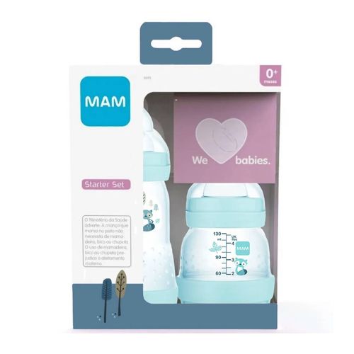 Kit 2 Mamadeiras Easy Start Set 130/260ml - MAM