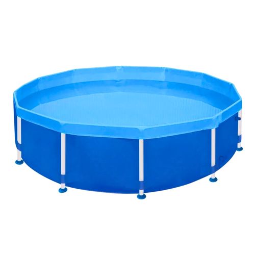 Piscina Redonda Estrutural Grande PVC 5500 Litros - Mor