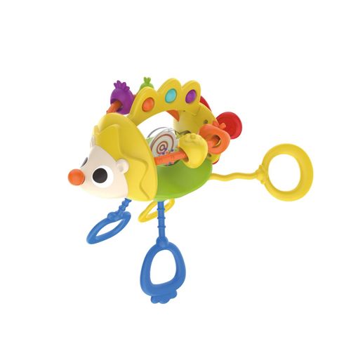 Brinquedo Mordedor Sensorial e Chocalho Para Desenvolvimento do Bebê Ping Maxi Baby