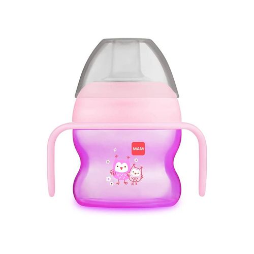 Copo de Transição infantil Antivazamento 150ml Rosa – MAM