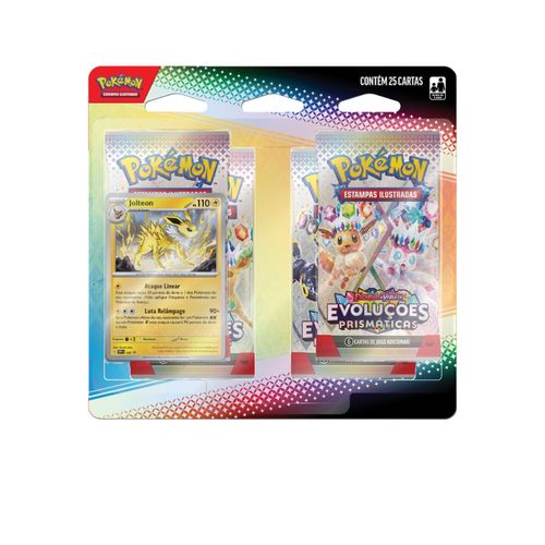 Pokémon Evolução Prismática Jolteon Flareon Vaporeon Copag