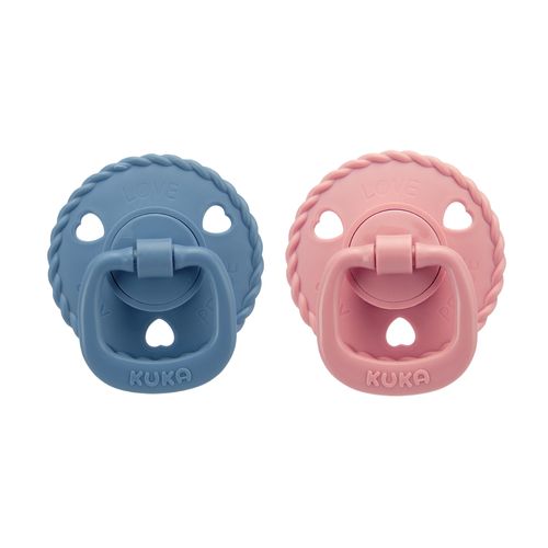 Chupeta Bico Silicone Redondo Escudo Ventilado Classic 0m+ Kuka