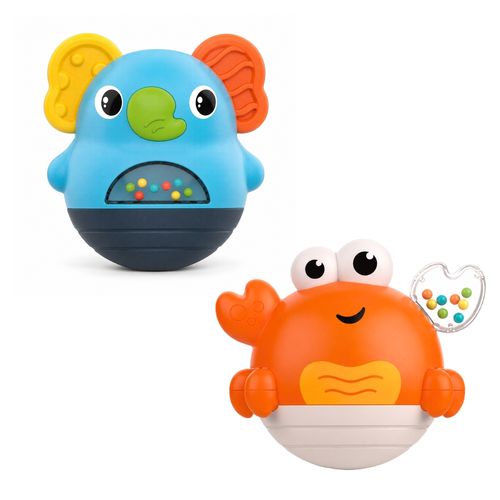 Brinquedo Interativo Bebê Chocalho Educativo Roly Poly 8m+ Maxi Baby
