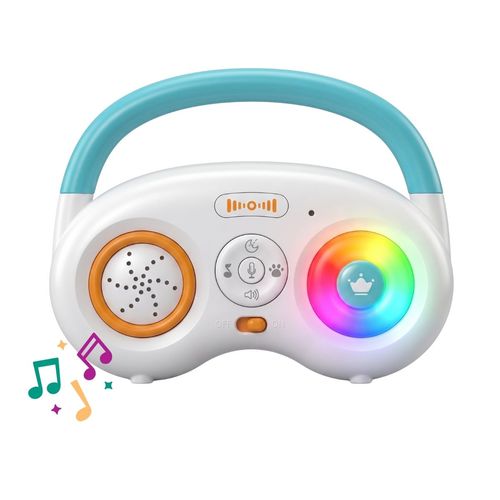 Brinquedo Interativo Musical Bebê Gravador de Voz Canção Ninar Play DJ Maxi Baby
