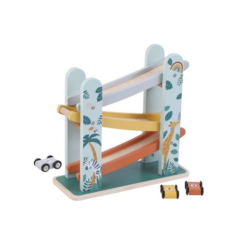 Pista Carrinhos Madeira Brinquedo Montessori Educativo Bebê Wooden Maxi Baby