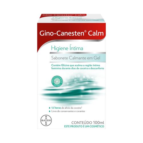 Gino-Canesten Sabonete Íntimo Calmante em Gel Calm 100ml