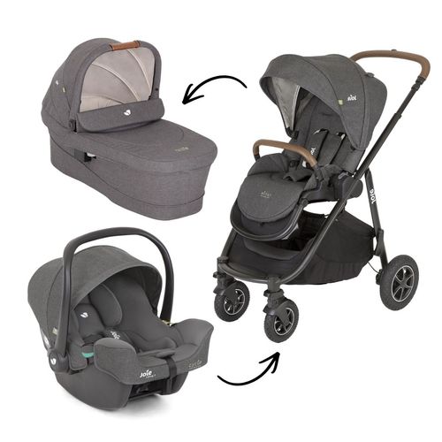 Carrinho Passeio Bebê Conforto Moisés Travel System Compacto Trio Versatrax Cycle Joie