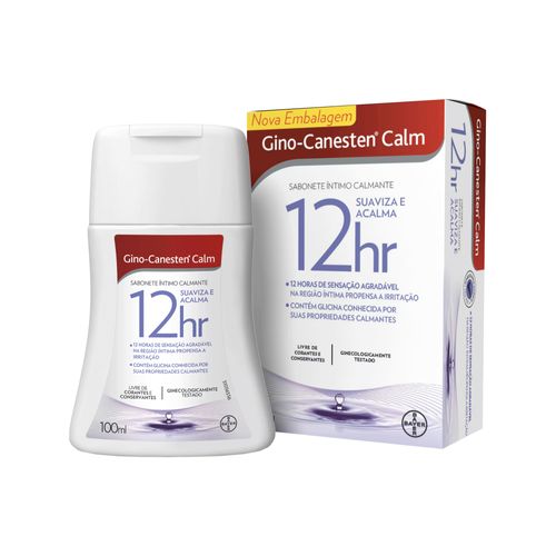 Gino-Canesten Sabonete Íntimo Calmante em Gel Calm 100ml