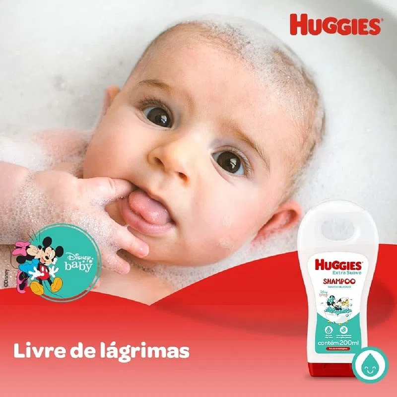 Shampoo Neutro Para Bebê Extra Suave